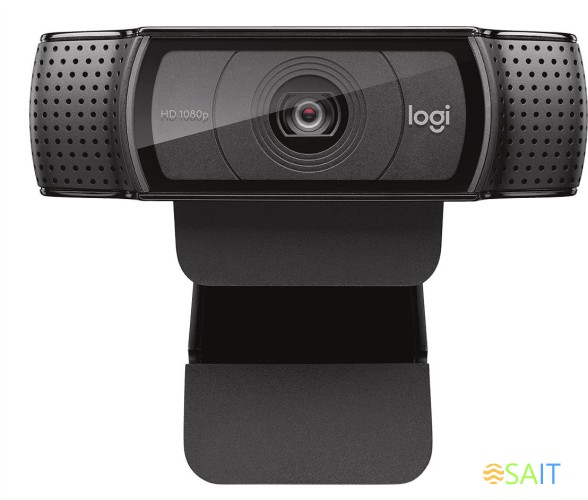 Камера Web Logitech HD Webcam C920e черный 3Mpix (1920x1080) USB2.0 с микрофоном (960-001086)
