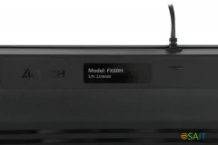 Клавиатура A4Tech Fstyler FX60H серый USB slim LED (FX60H GREY/WHITE)