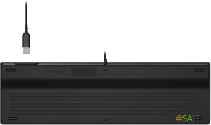 Клавиатура A4Tech Fstyler FX60H серый USB slim LED (FX60H GREY/WHITE)