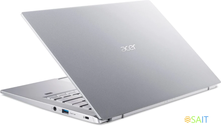 Ноутбук Acer Swift 3 SF314-43 Ryzen 7 5700U 16Gb SSD512Gb AMD Radeon 14" IPS FHD (1920x1080) noOS silver WiFi BT Cam (NX.AB1ER.011)