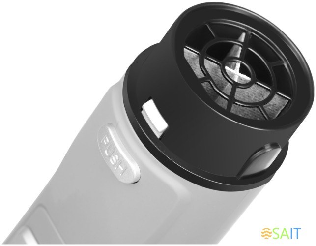 Фен-щетка Starwind SHB 6050 800Вт серый/черный