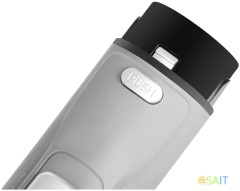 Фен-щетка Starwind SHB 6050 800Вт серый/черный