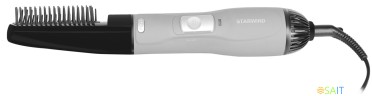 Фен-щетка Starwind SHB 6050 800Вт серый/черный