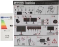 Монитор Lenovo 23.8" ThinkVision P24h-30 черный IPS LED 4ms 16:9 HDMI матовая HAS Piv 300cd 178гр/178гр 2560x1440 60Hz DP 2K USB 5.7кг