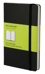 Блокнот Moleskine CLASSIC QP012 Pocket 90x140мм 192стр. нелинованный твердая обложка черный