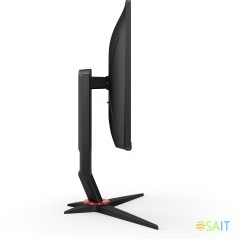 Монитор AOC 23.8" Gaming 24G2SPU черный/красный IPS LED 16:9 HDMI M/M матовая HAS Piv 300cd 178гр/178гр 1920x1080 165Hz FreeSync Premium VGA DP FHD USB 4.41кг