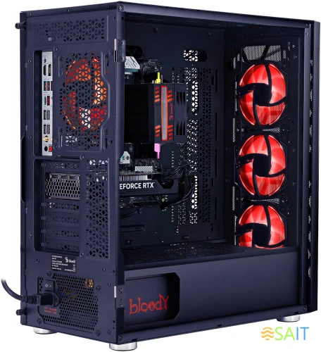 ПК Bloody BD-PC RB65C2 MT Ryzen 5 7500F (3.7) 16Gb SSD1Tb RTX4060 8Gb Windows 11 Home 64 GbitEth 650W черный (RUS) (2086010)