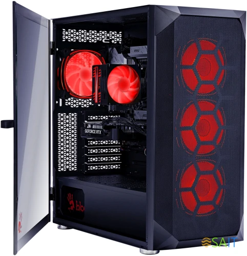 ПК Bloody BD-PC RB65C2 MT Ryzen 5 7500F (3.7) 16Gb SSD1Tb RTX4060 8Gb Windows 11 Home 64 GbitEth 650W черный (RUS) (2086010)