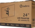 Монитор Pinebro 23.8" MF-2404DD черный IPS LED 5ms 16:9 DVI HDMI M/M матовая 250cd 178гр/178гр 1920x1080 75Hz FreeSync VGA DP FHD 2.7кг