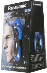 Бритва сетчатая Panasonic ES-SL41-A520 реж.эл.:3 питан.:аккум. синий/черный
