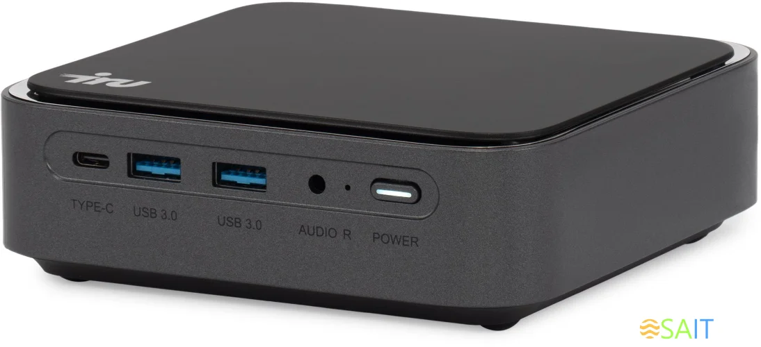 Неттоп IRU 310TLCN i5 1135G7 (2.4) 8Gb SSD256Gb Iris Xe noOS GbitEth WiFi BT черный (1975170)