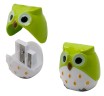 Точилка для карандашей ручная Silwerhof Owl Солнечная коллекция 2 отверстия пластик ассорти коробка