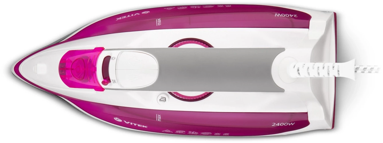 Утюг Vitek VT-1262 2400Вт розовый