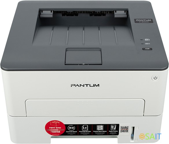 Принтер лазерный Pantum P3010D A4 Duplex белый
