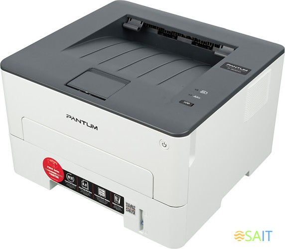 Принтер лазерный Pantum P3010D A4 Duplex белый