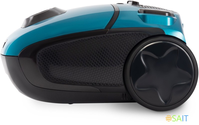 Пылесос Hyundai HYV-B4990 2220Вт бирюзовый/черный (в компл.:1мешок)