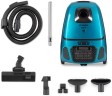 Пылесос Hyundai HYV-B4990 2220Вт бирюзовый/черный (в компл.:1мешок)