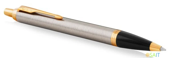 Ручка шариков. Parker IM Core K321 (1931670) Brushed Metal GT M син. черн. подар.кор.