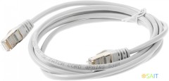Патч-корд Premier PP22-2m 1000Гбит/с FTP 4 пары cat.5E CCA molded 2м серый RJ-45 (m)-RJ-45 (m)