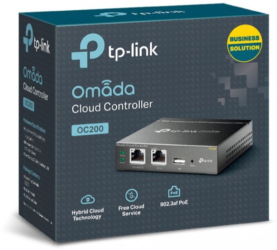 Контроллер TP-Link Omada OC200 10/100BASE-TX черный