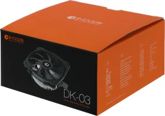 Устройство охлаждения(кулер) ID-Cooling DK-03 Soc-AM5/AM4/1200/1700/1851 черный 3-pin 26dB Al 100W 250gr Ret