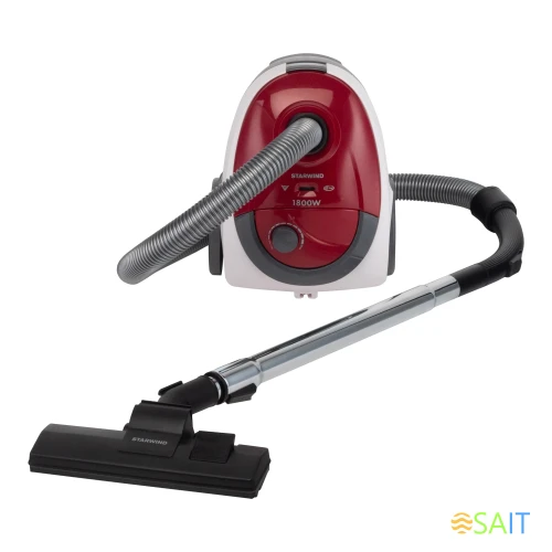 Пылесос Starwind SCB1114 1800Вт красный/белый (в компл.:1мешок)