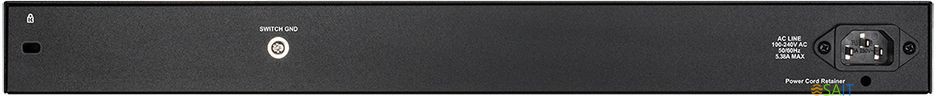 Коммутатор D-Link DGS-1210-28MP DGS-1210-28MP/F 24x1Гбит/с 4xКомбо(1000BASE-T/SFP) 24PoE+ 370W настраиваемый