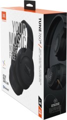 Гарнитура мониторные JBL Tune 760NC 1.2м черный беспроводные bluetooth оголовье (JBLT760NCBLK)