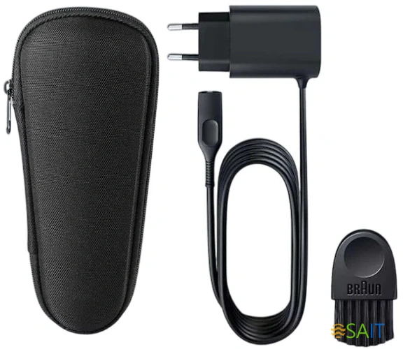 Бритва сетчатая Braun Series 8 8603s реж.эл.:4 питан.:элек.сеть/аккум. серый/черный