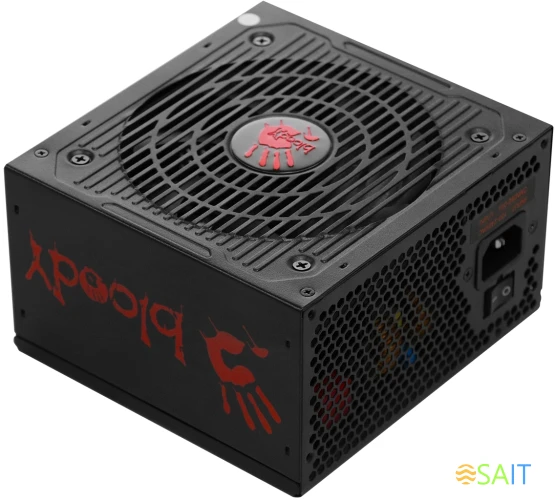 Блок питания Bloody ATX 750W BD-PS750G 80+ gold (20+4pin) APFC 120mm fan 6xSATA Cab Manag RTL