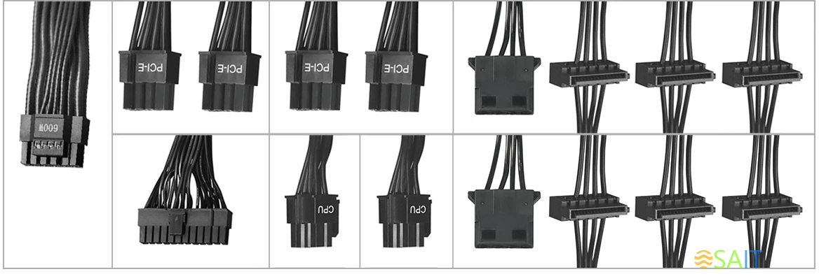 Блок питания Bloody ATX 750W BD-PS750G 80+ gold (20+4pin) APFC 120mm fan 6xSATA Cab Manag RTL