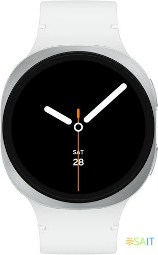 Смарт-часы Samsung Galaxy Watch 8 LTE 44мм 1.47" Super AMOLED корп.серебристый рем.серебристый (SM-L335FZSACAU)