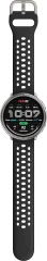 Смарт-часы Amazfit Active 2R A2437 43.9мм 1.32&quot; AMOLED корп.серебристый рем.черный разм.брасл.:135-195мм (6970100377712)