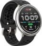 Смарт-часы Amazfit Active 2R A2437 43.9мм 1.32" AMOLED корп.серебристый рем.черный разм.брасл.:135-195мм (6970100377712)