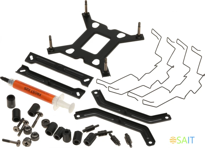 Устройство охлаждения(кулер) ID-Cooling SE-226-XT Soc-AM5/AM4/1200/1700/1851 черный 4-pin 15-35dB Al+Cu 250W 1300gr Ret (SE-226-XT BLACK)