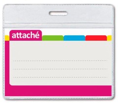 Бейдж 226524 93х78мм пластик (упак.:50шт)