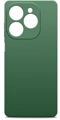 Чехол (клип-кейс) BoraSCO для Tecno Spark 20/20C/Go 2024/Pop 8 Microfiber Case зеленый опал (72676)