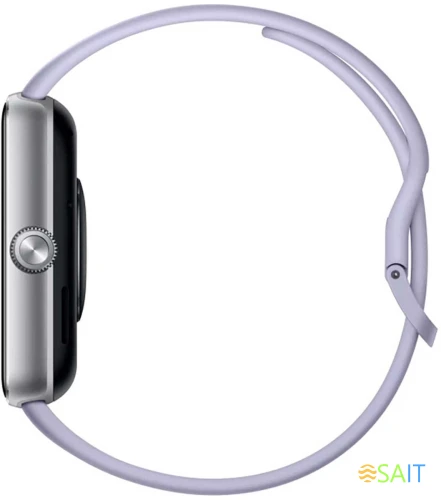 Смарт-часы Xiaomi Redmi Watch 5 2.07" AMOLED корп.серебристый рем.фиолетовый разм.брасл.:135-205мм (BHR9388GL)