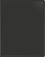 Папка с 100 прозр.вклад. Silwerhof Eco SE-V100BLK A4 пластик 0.7мм черный