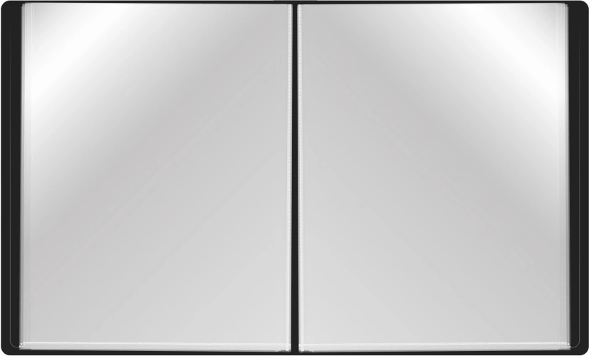 Папка с 100 прозр.вклад. Silwerhof Eco SE-V100BLK A4 пластик 0.7мм черный