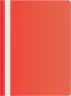 Папка-скоросшиватель Silwerhof Eco SE-PSE20/RED A4 прозрач.верх.лист пластик красный 0.11/0.13