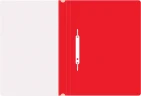 Папка-скоросшиватель Silwerhof Eco SE-PSE20/RED A4 прозрач.верх.лист пластик красный 0.11/0.13