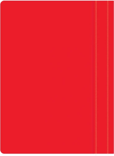 Папка-скоросшиватель Silwerhof Eco SE-PSE20/RED A4 прозрач.верх.лист пластик красный 0.11/0.13