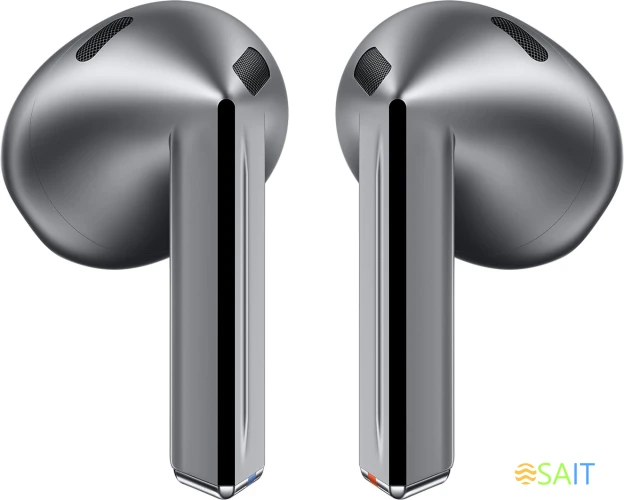 Гарнитура вкладыши Samsung Galaxy Buds 3 серебристый беспроводные bluetooth в ушной раковине (SM-R530NZAACIS)