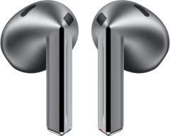 Гарнитура вкладыши Samsung Galaxy Buds 3 серебристый беспроводные bluetooth в ушной раковине (SM-R530NZAACIS)