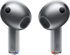 Гарнитура вкладыши Samsung Galaxy Buds 3 серебристый беспроводные bluetooth в ушной раковине (SM-R530NZAACIS)
