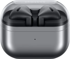 Гарнитура вкладыши Samsung Galaxy Buds 3 серебристый беспроводные bluetooth в ушной раковине (SM-R530NZAACIS)