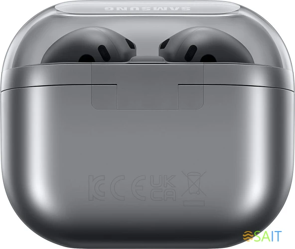 Гарнитура вкладыши Samsung Galaxy Buds 3 серебристый беспроводные bluetooth в ушной раковине (SM-R530NZAACIS)