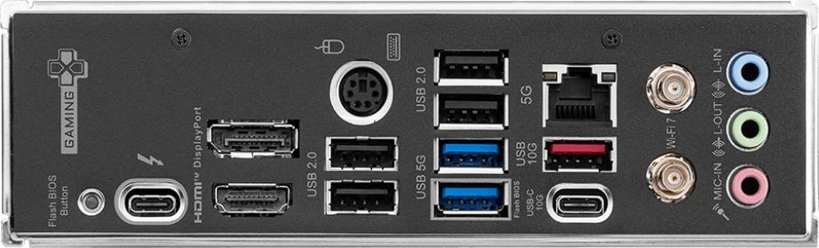 Материнская плата MSI Z890 GAMING PLUS WIFI Soc-1851 Intel Z890 4xDDR5 ATX AC`97 8ch(7.1) 5Gigabit RAID+HDMI+DP