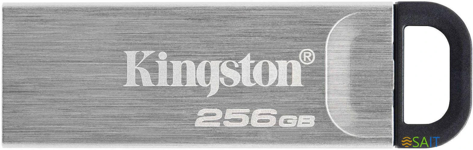 Флеш Диск Kingston 256GB DataTraveler Kyson DTKN/256GB USB3.2 серебристый/черный